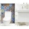 Homeroots 5 x 5 in. Kyla Multi Blue Mosaic Peel & Stick Tiles 400376 - alternate 6
